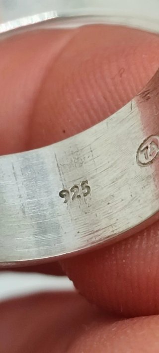 Anillo ajustable de Plata y Cuarzo Rosa.