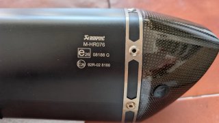 Akrapovic Honda ADV/Forza 350