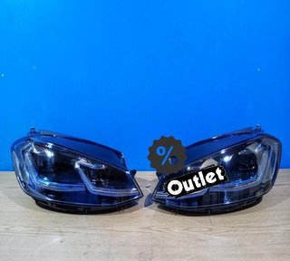 ML FAROS FULL LED DINAMICOS VOLKSWAGEN VW GOLF 7.5 17-19 LOO