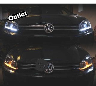 ML FAROS VOLKSWAGEN VW GOLF 6 08-13 LOOK SILVER GOLF 7 DINAM