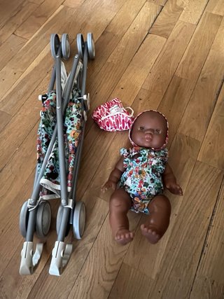 Carrito Muñeca Minikane