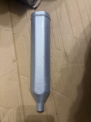 Silencioso moto años 80