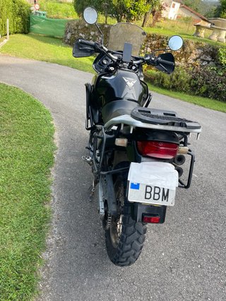 Honda Transalp Negra