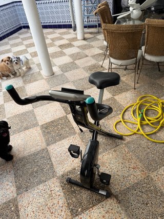 Bicicleta Estática Drumfit Poco Uso
