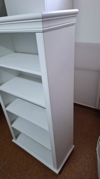 Estantería blanca 75x146x38