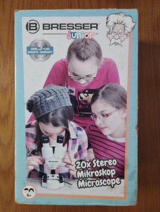 Microscopio Bresser Junior 20x Estéreo