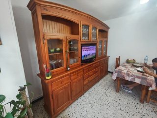 Mueble comedor madera maciza provenzal