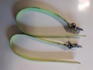 Cinturini Vintage Yellow Neon Toe Straps