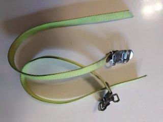 Cinturini Vintage Yellow Neon Toe Straps