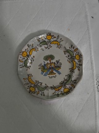 Taza y plato Ruiz de Luna Talavera
