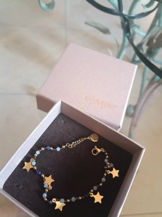 Bracciale Amen donna con stelline