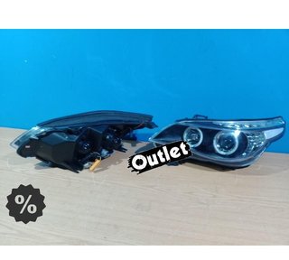 ML FAROS BMW E60 E61 03-07 LED OJOS ANGEL NEGROS R011333C5