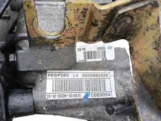 CAJA CAMBIOS RENAULT MASTER II FASE 2 FURGÓN G9UA