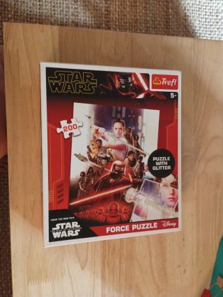 Puzzle Star Wars 200 piezas con Glitter