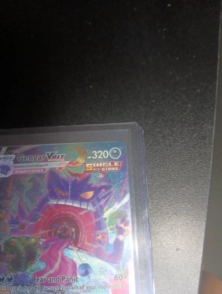 Gengar VMAX 320 HP Carta Pokémon