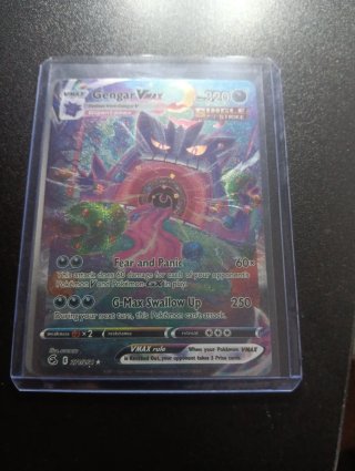 Gengar VMAX 320 HP Carta Pokémon
