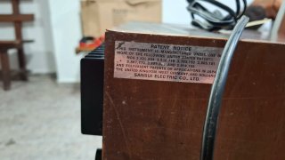 Sansui QRX-9001 Receptor 4 Canales