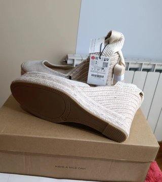 Cuñas blancas talla 41 nuevas