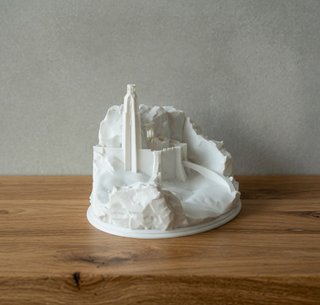 Maqueta El Abismo De Helm El Señor De Los Anillos
