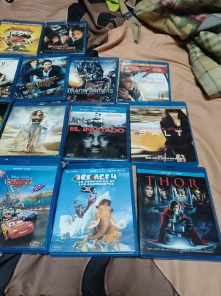 Lote 21 Películas Blu-ray