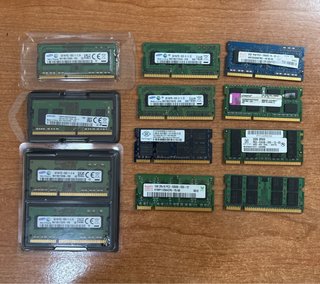Lote Memorias RAM Portátil SO-DIMM