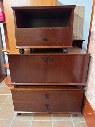 3 módulos cajoneras: Medidas 70x50x40