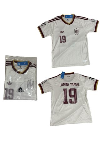Camiseta blanca de España