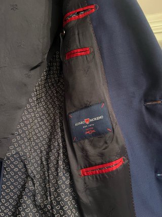 Americana de Alvaro Moreno 100% Lino, Talla 46