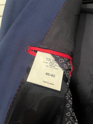 Americana de Alvaro Moreno 100% Lino, Talla 46