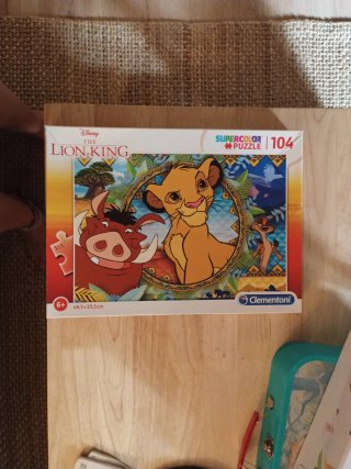Puzzle El Rey León 104 piezas Clementoni