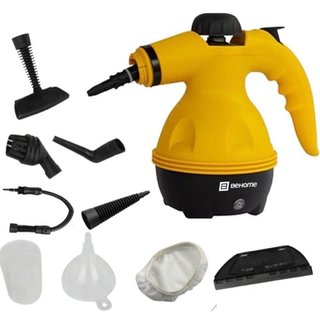 Limpiador Vapor Portátil Behome Amarillo