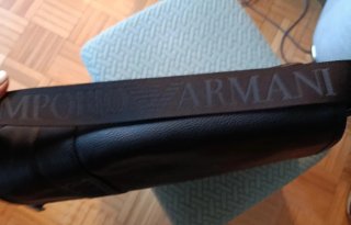 Bolso Emporio Armani Negro Casi Nuevo