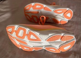 Hoka Bondi 8 Zapatillas Running Naranja/Rosa