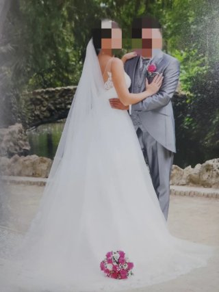 Traje de Novia Blanco