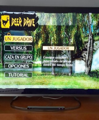 PRECINTADO.Juego Wii Deer Drive+2 Escopetas Nuevas