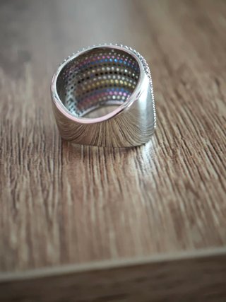 Anillo Multicolor con Circonitas