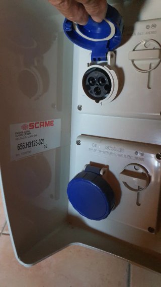 Cuadro de obra Scame