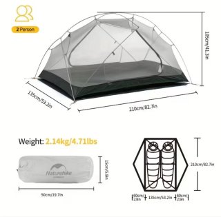 Tienda de campaña ultralight Mongar 2