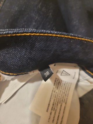 Pantalón vaquero Adolfo Dominguez azul marino t 38
