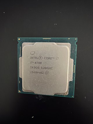 Procesador Intel Core i7-8700 3.20GHz