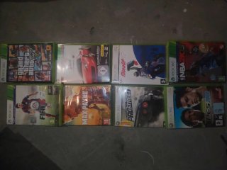 Lote 8 Giochi Xbox 360: GTA V, FIFA 15, PES 2008
