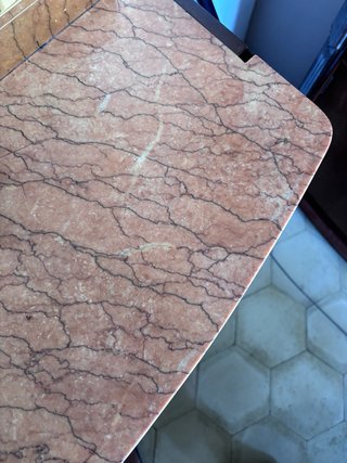 Cómoda vintage mármol y madera