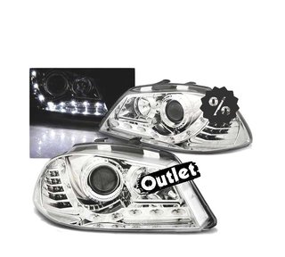 ML FAROS SEAT IBIZA 6L 02-08 DAYLIGHT CROMADOS INTERMITENTE