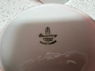Juego 5 Tazas Consomé Winterling Röslau Bavaria