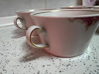 Juego 5 Tazas Consomé Winterling Röslau Bavaria