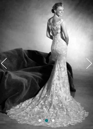 Vestido de Novia Pronovias Talla S