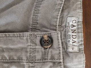 Pantalón corto cargo hombre verde oliva