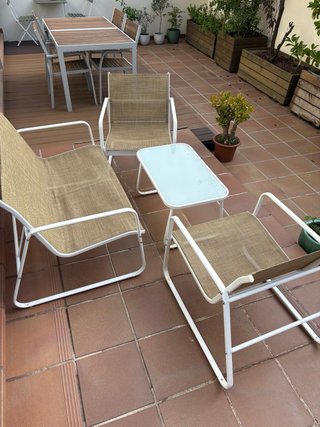 Conjunto de jardín 4 piezas
