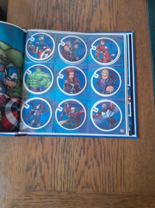 Marvel Flizz Álbum Supercolección Carrefour