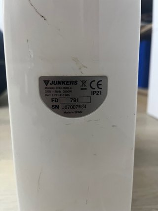 Radiador eléctrico Junkers (500W)